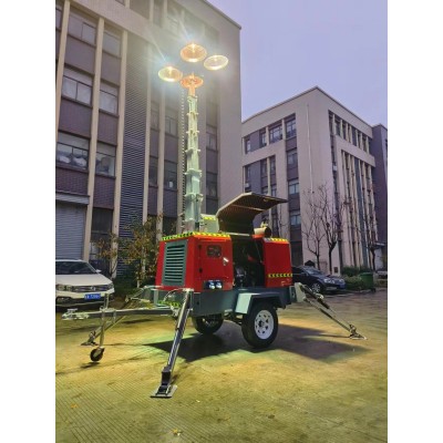 液壓燈塔，混合能源液壓燈塔、移動(dòng)照明燈塔廠家